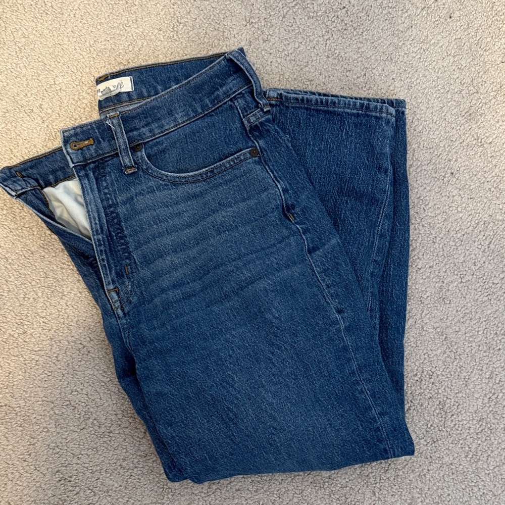 Madewell classic straight jeans SZ 28
